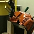 注塑件飞边切割机器人作业视频